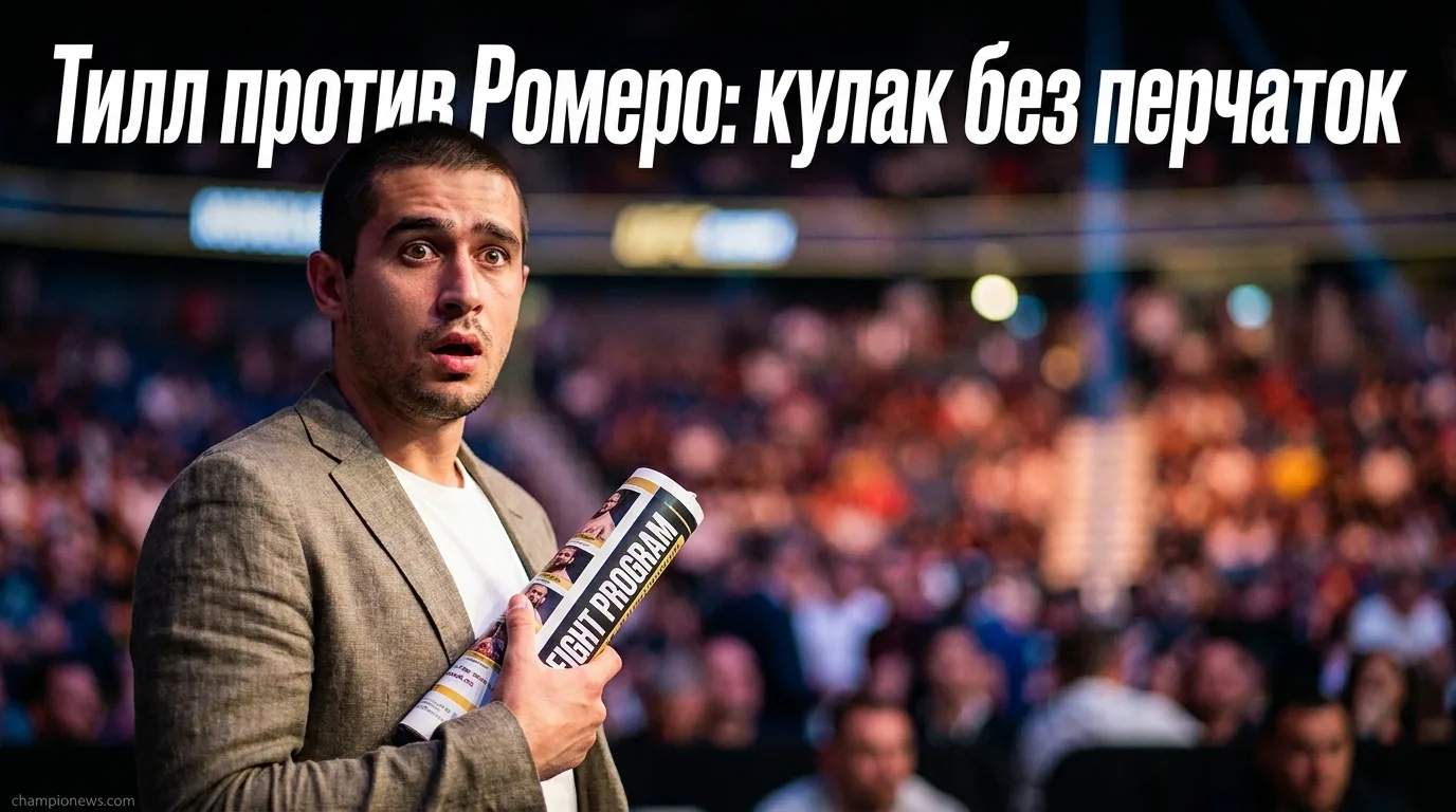 Даррен Тилл и Йоэль Ромеро встретились на пресс-конференции BKFC 94 перед боем в Манчестере