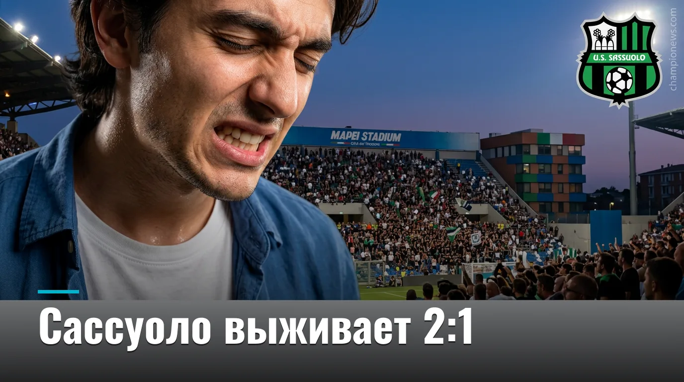 Сассуоло обыгрывает Торино 2:1 во втором туре Серии А: разбор матча