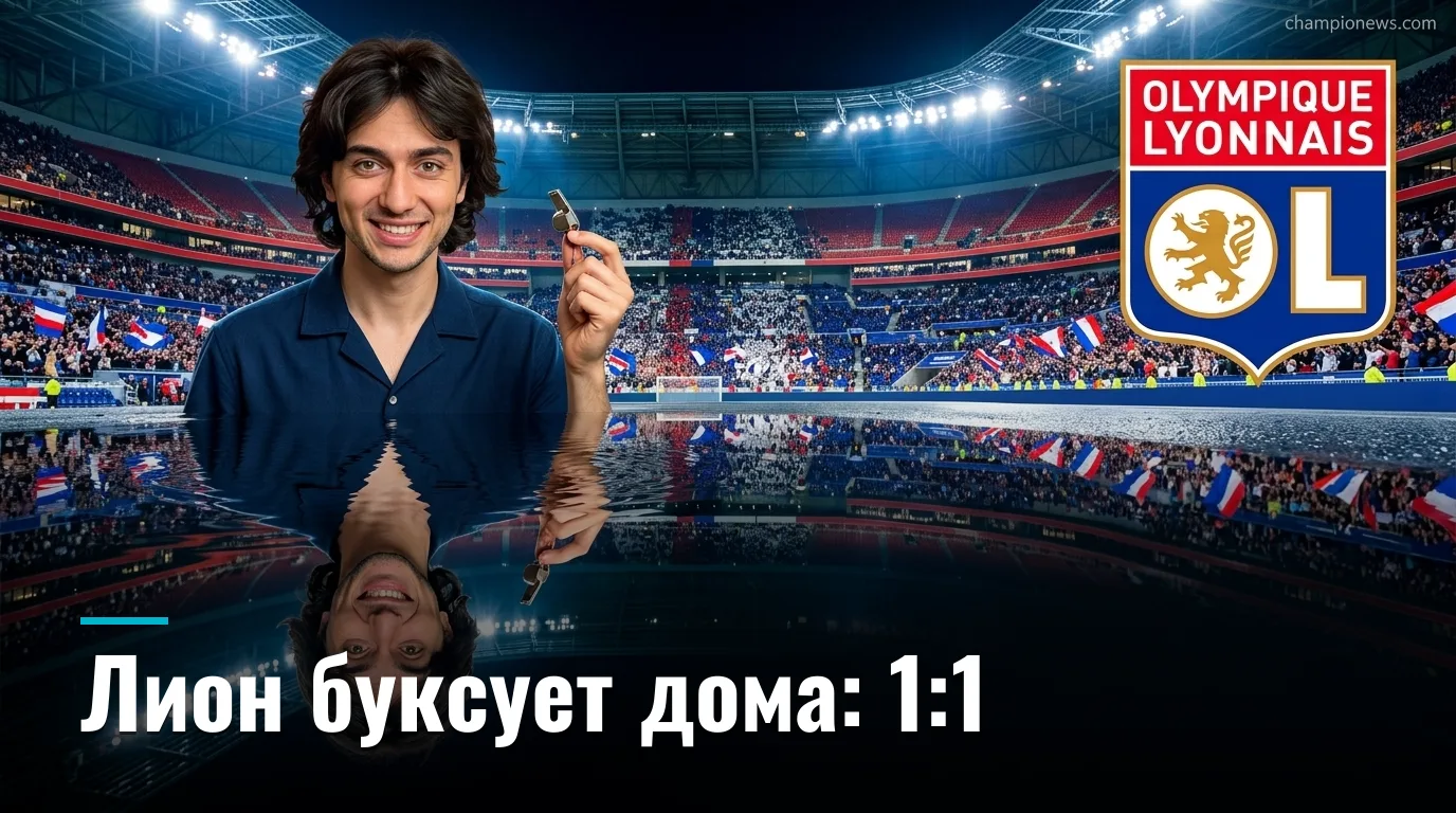 Лион — Гавр 1:1: очко вместо победы на «Групама Стэдиум»