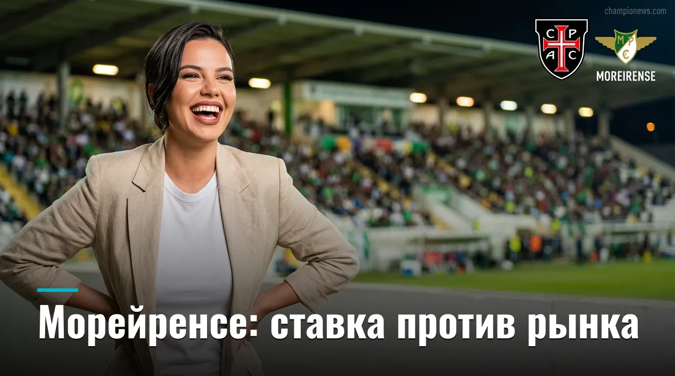 Каза Пия vs Морейренсе: анализ ставок на Примейра Лигу, 30 августа 2026