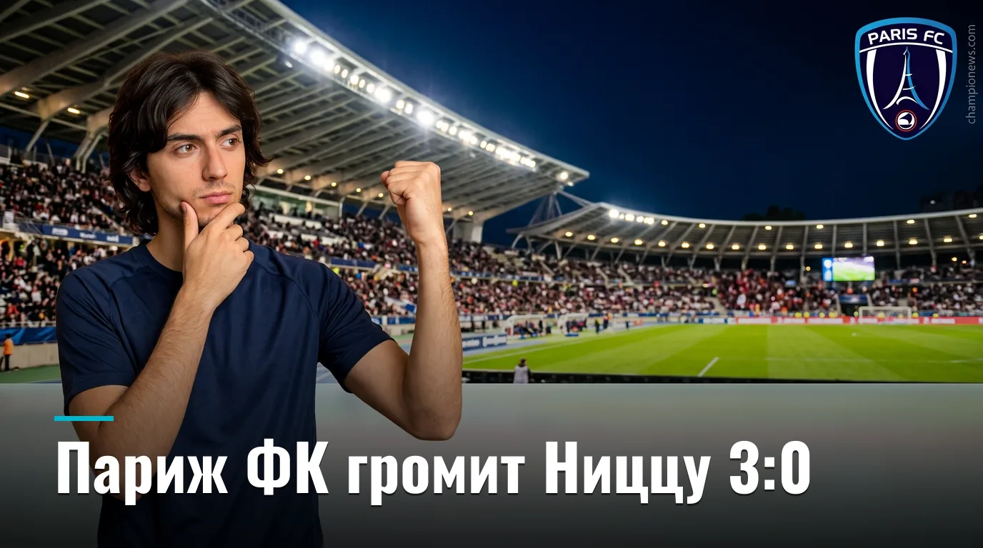 Париж ФК разгромил Ниццу 3:0 во втором туре Лиги 1: разбор матча
