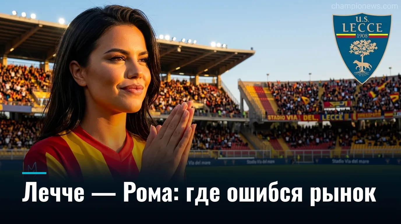 Лечче против Ромы: где букмекеры ошибаются и где искать ценность