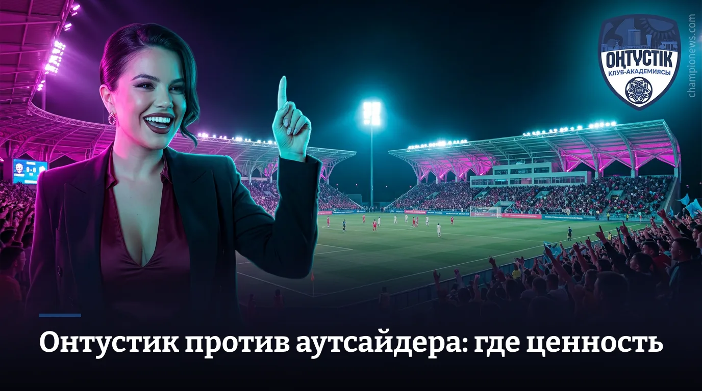 Ставки на матч Академия Онтустик — Актобе-2: где рынок недооценивает хозяев