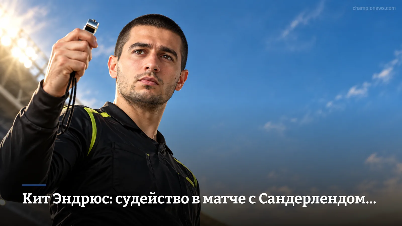 Кит Эндрюс: судейство в матче с Сандерлендом довело меня до края
