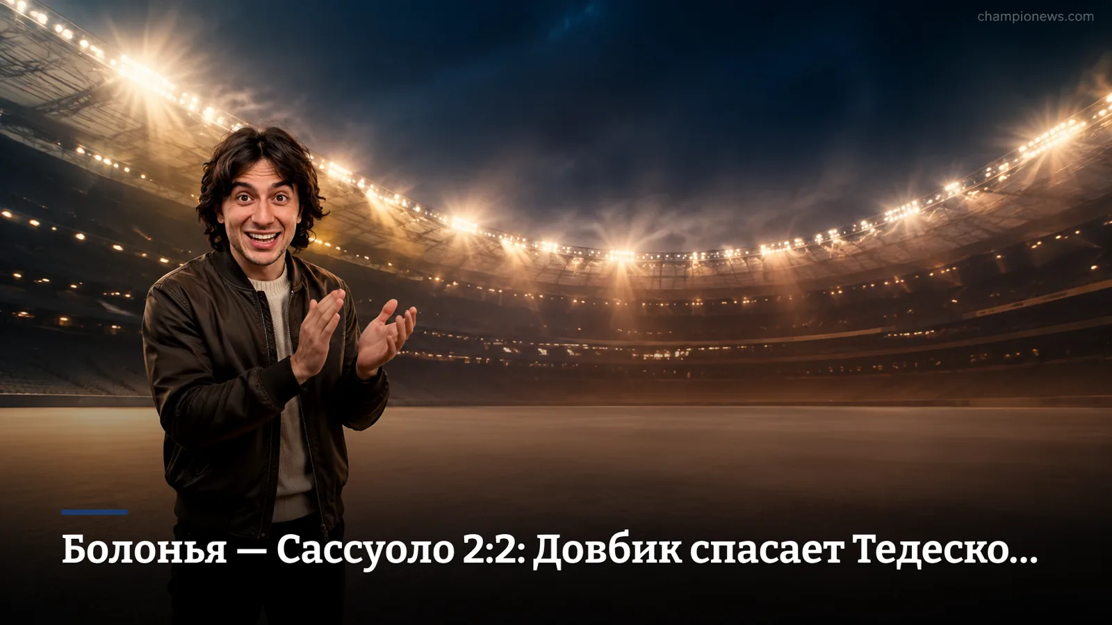 Болонья — Сассуоло 2:2: Довбик спасает Тедеско голом на 90-й минуте
