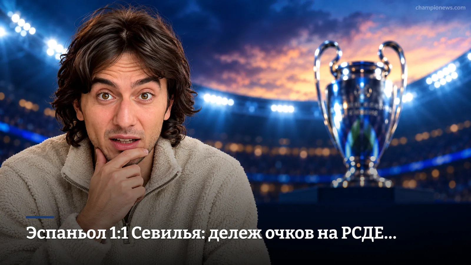 Эспаньол 1:1 Севилья: дележ очков на РСДЕ Стэдиум без победителя