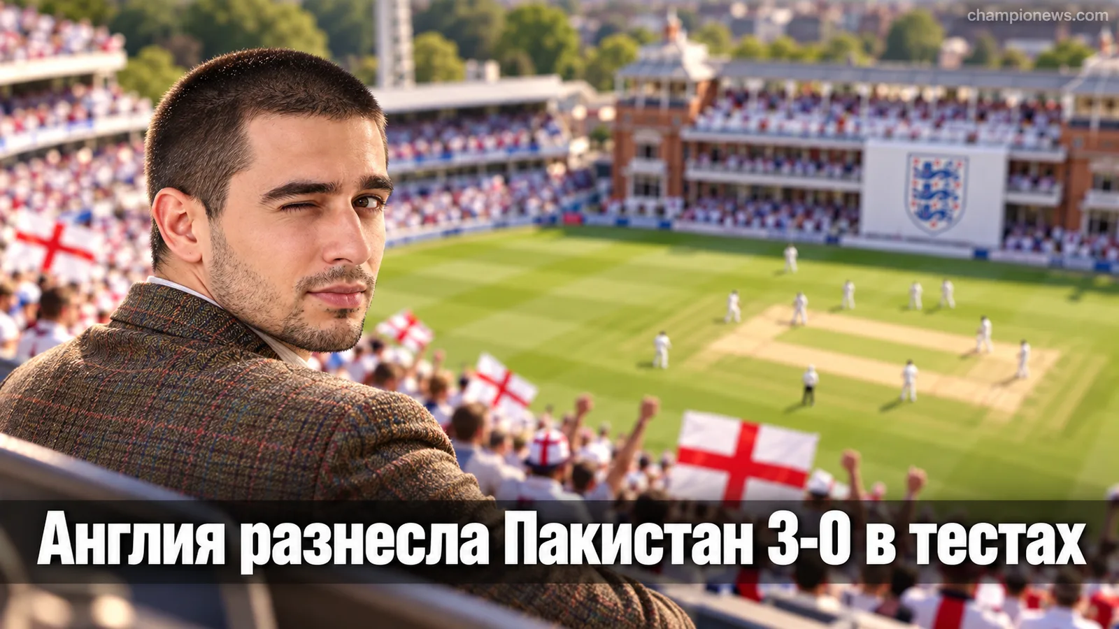 Англия разгромила Пакистан 3-0 в серии тестов, финальный матч прошёл в Эджбастоне
