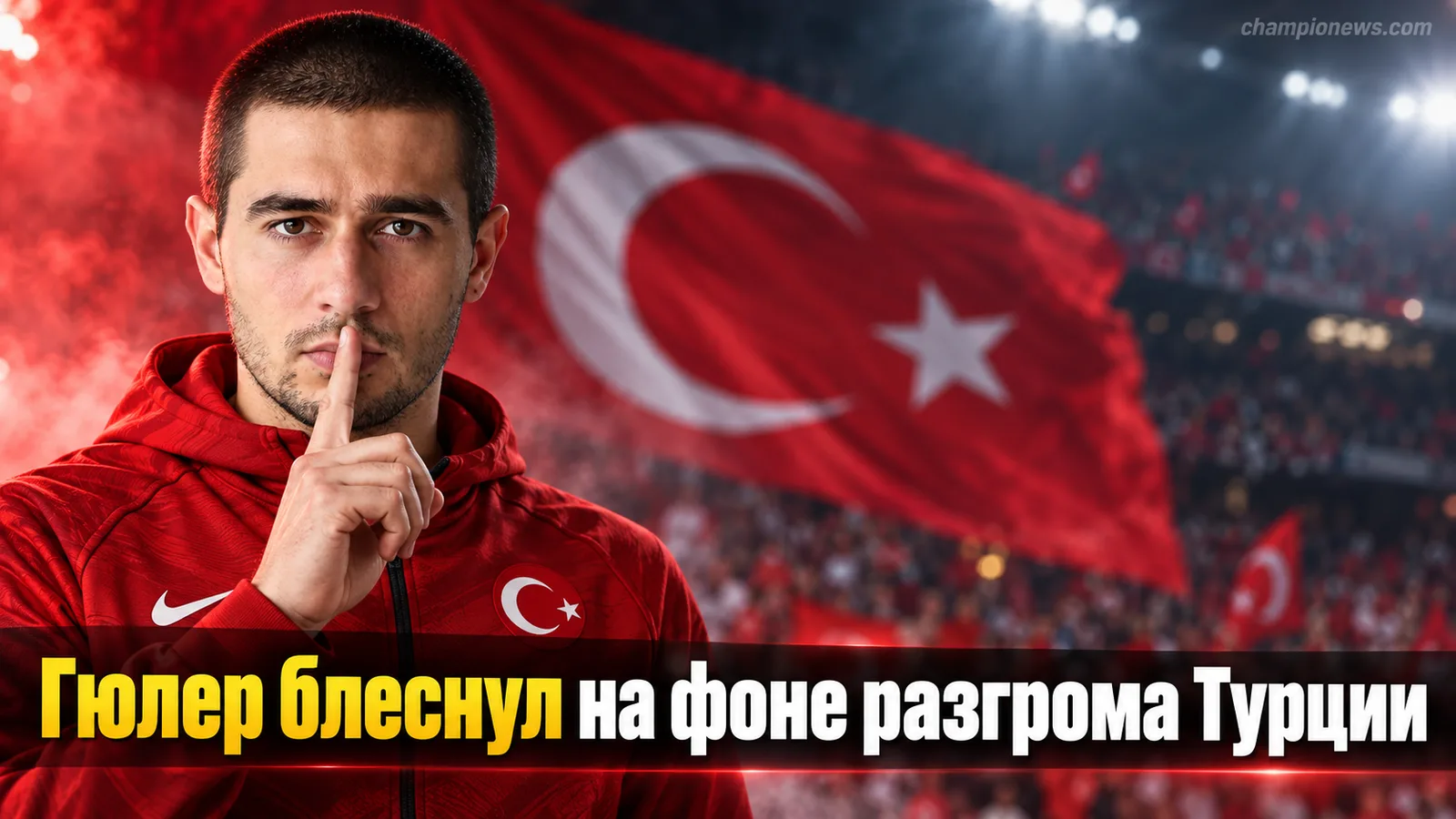 Арда Гюлер сверкнул, пока Турция огребла 1:4 от Италии в Лиге наций